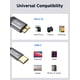 thumbnail image 4 of Cable USB C a micro B JSAUX, paquete de 2 (1 m+2 m) para disco duro, 4 of 7