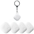 thumbnail image 2 of Localizador Nutale, rastreador Bluetooth con llavero para objetos, mascotas, carteras o mochilas y tablets, incluye 6 baterías (blanco, 4 pzas), 2 of 3