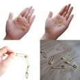 thumbnail image 2 of GOOHOCHY  350 Pcs/Box Butterfly Pin Gold Supplies Clothes Pins Golden, 2 of 8