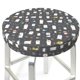 thumbnail image 3 of Balery Lovely Penguin Fundas de asiento para taburete de bar redondo de tela de terciopelo ajustables que protegen de arañazos y manchas para sillas de 14 a 17 pulgadas.-13 inch, 3 of 7