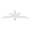 thumbnail image 4 of 84"W x 24 1/2"H x 4"D x 6"F, 7/12 Pitch, Alberta Architectural Grade PVC Gable Bracket, 4 of 8
