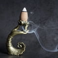 thumbnail image 2 of Copper Buddha Hand Lotus Backflow Incense for Burner Aromatherapy Holder for Home Bedroom Yoga Room Meditation Zen Tea Ceremony Ornament, 2 of 7