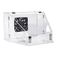 thumbnail image 3 of arctrm Acrylic Grinding Dust Box Dustproof Box Built in Lights Fully Enclosed for Table, 3 of 7