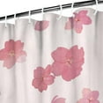 thumbnail image 4 of Rustic Autumn Floral Shower Curtain 36x72, Nature-Inspired Botanical Design, Quick-Drying Polyester with Hooks, 4 of 5