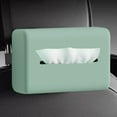 thumbnail image 6 of deevoka Car Tissue Holder Container Tissue Dispenser Suction Cup Facial Paper Holder for Green, 6 of 9