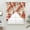 Red, variant on Pink Ombre Swag Curtains for Kitchen/Bedroom/Living Room, Gradient Abstract Art Vintage Scalloped Curtains 63 Inch Long, Rod Pocket Window Swag Topper Curtains Valances 2 Panels Set 36"x63"