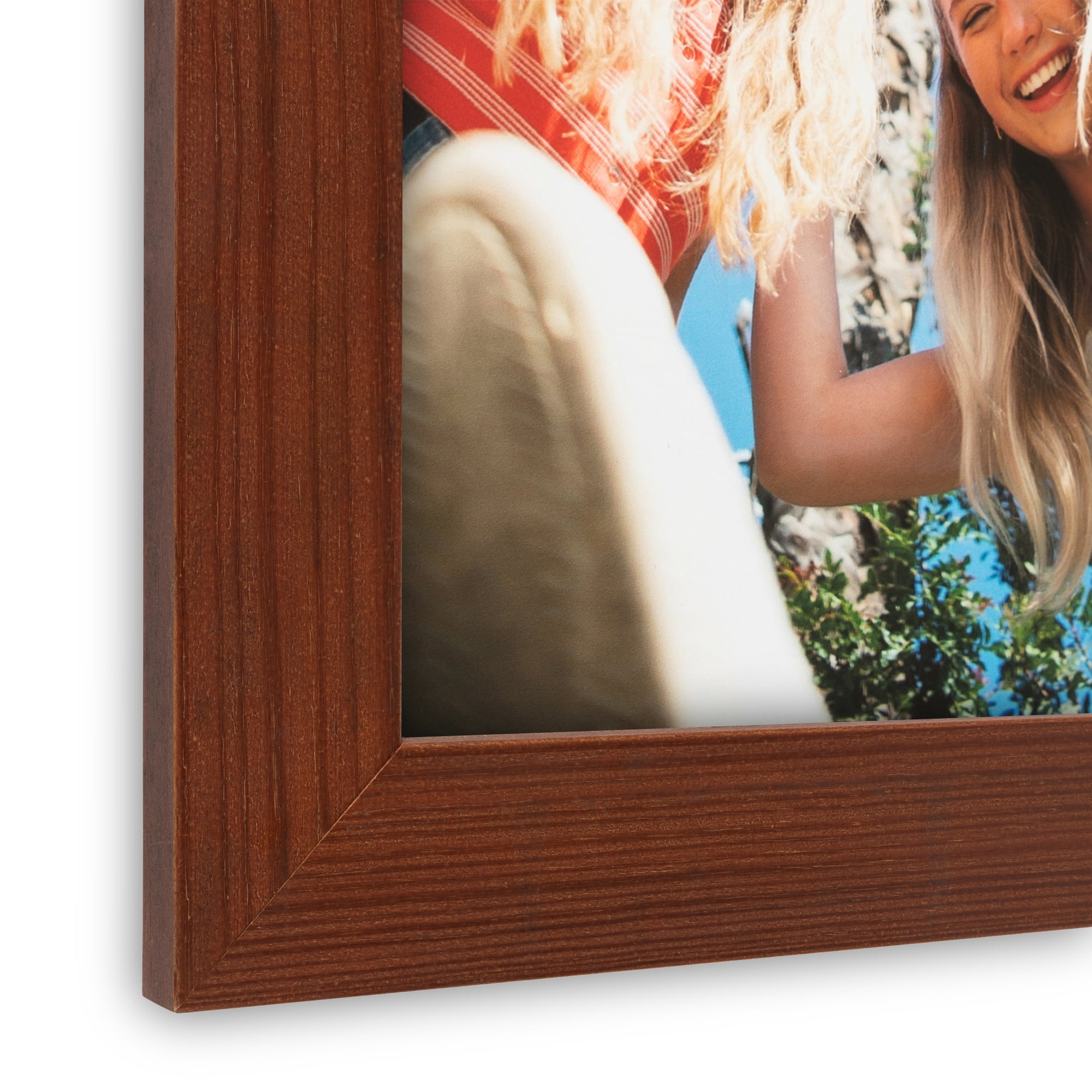 ArtToFrames 24" x 48" Honey Picture Frame, 24x48 inch Brown Wood Poster Frame (WOM-4349)