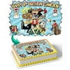 One Piece Crew Pirates Adventures Team Luffy Edible Cake Image Topper Birthday Cake Banner 1/4 Sheet