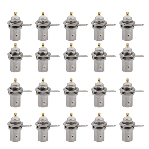 Bnc Conectores Hembra Chasis Montaje En Panel Monitor Accesorios 20 Pcs Scienceny AF000911-00