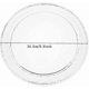 thumbnail image 4 of Miave Turntable Glass Plate With H, 245mm/24.5cm/9.65in, 4 of 4
