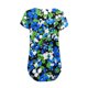 thumbnail image 5 of Mujeres de Verano Tops de Manga Corta Impresa Casual Cuello Redondo Plisado Superior 95% Poliéster 5% Spandex, Blusa de Moda para Todas las Estaciones, 5 of 6