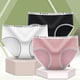 thumbnail image 3 of Ropa interior de mujer, color sólido transpirable cintura mediapangjing, 3 of 4