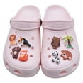 thumbnail image 2 of Zapatos con agujeros de dibujos animados, zapatos con flores, zapatos con hebilla y zapatos de playa, hebilla decorativa, 2 of 6