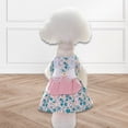 thumbnail image 4 of Pet Skirt Elastic Easy to Wear Bowknot Design - Elegant Flower Lace Dog Skirt - Photo Props, 4 of 8