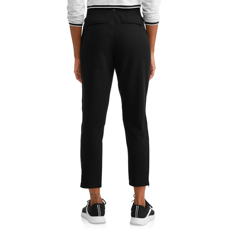 Avia Women's Athleisure Travel Pant With Side Stripe 