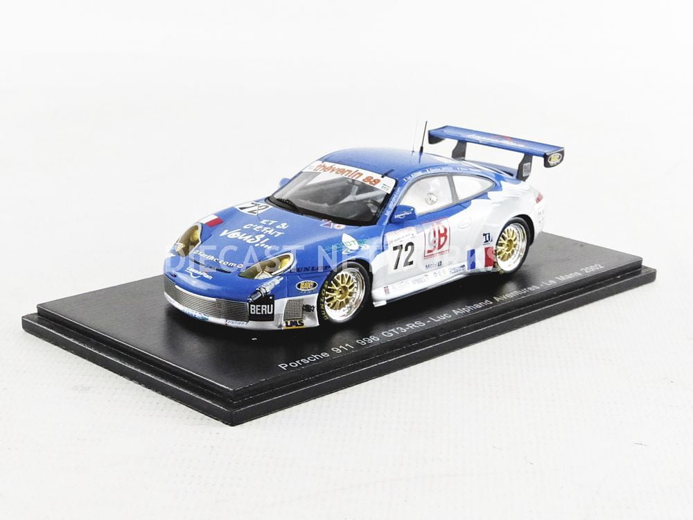 Klein adviseren optocht SPARK - PORSCHE 911 / 966 GT3 RS - Le Mans 2002 - 1/43 - Walmart.com