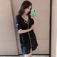thumbnail image 1 of Camisón de manga corta con volantes para mujer, ropa de dormir de estilo coreano, vestido de noche de verano, ropa de casa, 1 of 3