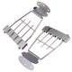 thumbnail image 3 of Bridge Tailpiece Sunnimix para Guitarra Archtop Acero y aleación de zinc 75.5x82mm, 3 of 6