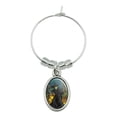 thumbnail image 1 of Wizard of Oz Wicked Witch Character Wine Glass Oval Charm Drink Marker, 1 of 5