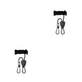 thumbnail image 3 of Scienceny Colgador de maceta portátil para el hogar, lámpara de luz de maceta de pared ajustable de 1/8 pulgadas, accesorios de soporte de 2m 2piezas, 3 of 6