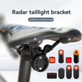 thumbnail image 3 of Base de Luz Trasera S11 Soporte Fijo Universal para Luz de Asiento de Bicicleta Soporte para Varios Tipos de Cojín de Luz Trasera de Radar, 3 of 5