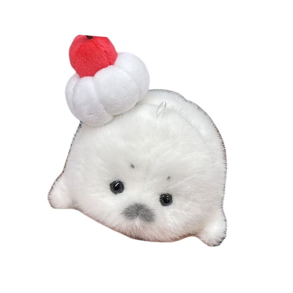 Sinyiin Soothing Doll Stuffed Doll Sweet Seal Soft Toy Seal Gift Stress Toy Animal