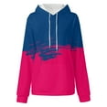 thumbnail image 2 of dmqupv Hoodie Women Zip up Womens Loose Sweatshirt Hoodie Sweatshirt Womens Lightweight Sweaters with Zipper Sweatshirt Hot Pink Medium, 2 of 4