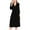 Black, variant on THDHVS Robes for Women,Womens Pajamas,Women Robes Long Knit Bathrobe Lightweight Soft Knit Sleepwear V-neck Casual Ladies Loungewear Gray S