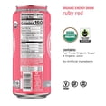 thumbnail image 2 of Hiball Energy Ruby Red Grapefruit Certified Organic Energy Drink, 16 Fluid Ounce Cans, 8 Count, 2 of 5