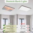 thumbnail image 5 of Ocean Sunset Magnetic Fluorescent Light Covers for Ceiling Lights 2x4 Feet, Summer Beach Shore Sky Sun Scenery Office Classroom Kitchen Drop Ceiling Light Covers Lighting Filters Shade Panel 4 Packs, 5 of 9