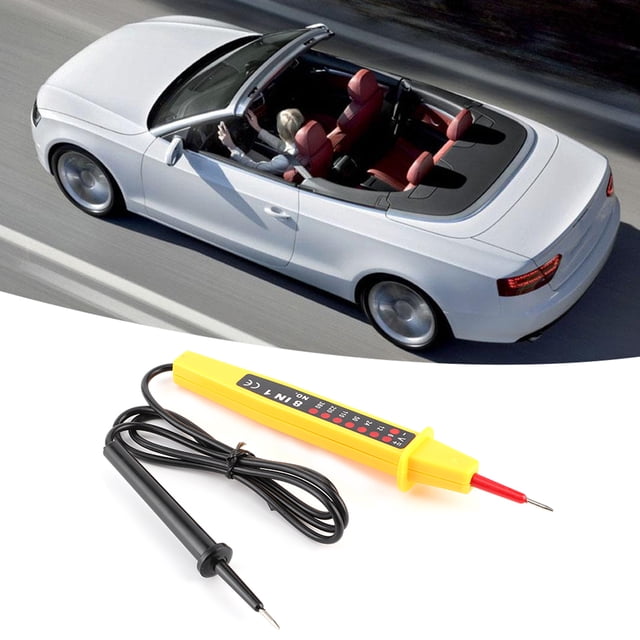 Probador De Voltaje 8 En 1 AC DC 6-380V Detector De Probador De Instrumentos Eléctricos Multifuncional Para Coche Con Indicador