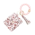 thumbnail image 1 of Hearth & Gear Boho Style Beaded Tassel Keychain Wallet Bracelet Pack Boho Style Wristlet Wallet Keychain With Beaded Tassel, 1 of 4
