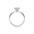 thumbnail image 3 of Sparkling Splendor: 1.5 Ct Heart-Shaped Moissanite Solitaire Engagement Ring in 925 Silver for Her, 3 of 4