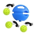 thumbnail image 2 of DYNWAVECA Pickleball Trainer Improve Speed with Pickleball Ball Portable with Handle Exerciser Pickleball Training Base for Adult Kids with 3 Green Balls, 2 of 10