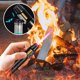 thumbnail image 5 of Encendedor de metal recargable a prueba de viento a prueba de llama ajustable | Butano Recargable | Antorcha de alta temperatura a 1300 °C | Encendedor de velas portátil para chimenea de barbacoa al, 5 of 7