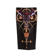 Iron Fist - Mayan Temple Black Women's Skirt
