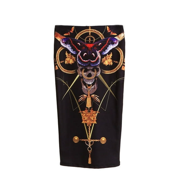 Iron Fist - Mayan Temple Black Women's Skirt