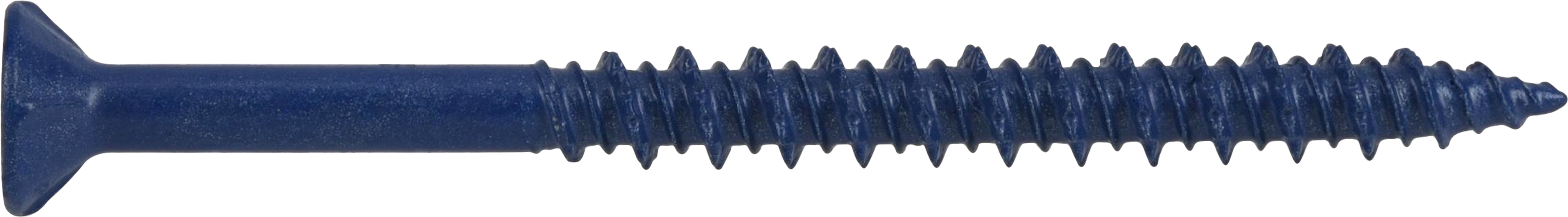 Hillman Blue Concrete Screws, Steel, Durable, 100 Count