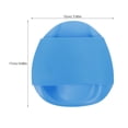 thumbnail image 2 of KAKOWELY 1 Pair Blue Silicone Webbed Swim Paddles for Swimming Training Adjustable Design 6.7x5.9x0.2in, 2 of 8