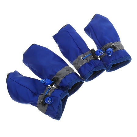 4 Pcs Dog Shoes Boots for Dogs Booties Paw Protector Leg Warmers