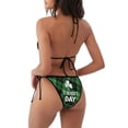 thumbnail image 2 of Zufioo St Patrick's day for Women's Bikini Set,High Elastic Swimsuit and Swim Trunks Two-piece Set-Removable Chest Pad,Strap Style,Pool and Beach Swimwear-X-Large, 2 of 7