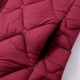 thumbnail image 6 of iOPQO Womens Puffer Vest Quilted Vest Light Puffer Jacket Women Zip Jacket Women Winter Jackets for Women Puffy Coats for Women Warm Winter Coats for Women Wine XXL, 6 of 8