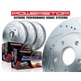 thumbnail image 3 of Power Stop K2798 Front & Rear Brake Kit with Drilled/Slotted Brake Rotors and Z23 Evolution Ceramic Brake Pads, 3 of 3