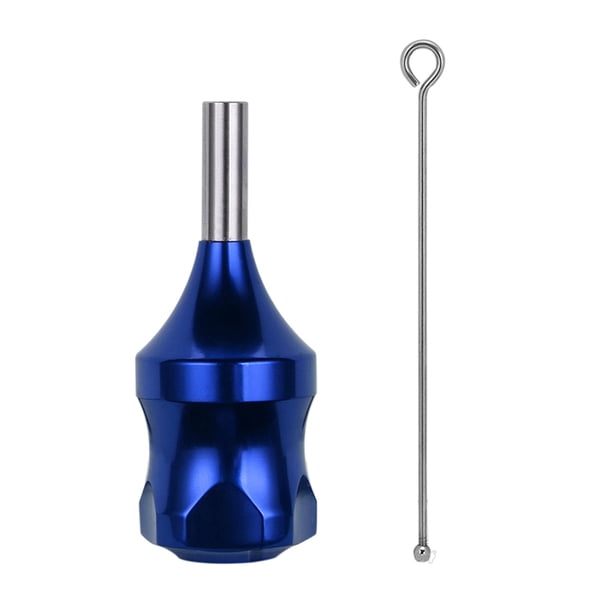 Aleación ergonómica aguja aguja tubo antideslizante mango profesional artistas maquillaje equipo de repuesto de pieza accesorios azules Methold CE001305-03