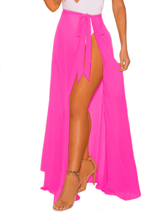 VERABENDI Women's Swimsuit Summer Beach Wrap Skirt Swimsuit Swimwear