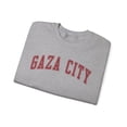 thumbnail image 3 of Gaza City Palestine Sweatshirt Gifts Crew Neck Shirt Long Sleeve Unisex, 3 of 7