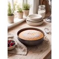 Round Baking Pan Rack LMJSHOP 9 Inch Round Cake Pan | Non-Stick Heavy-Duty Baking Pan with ...