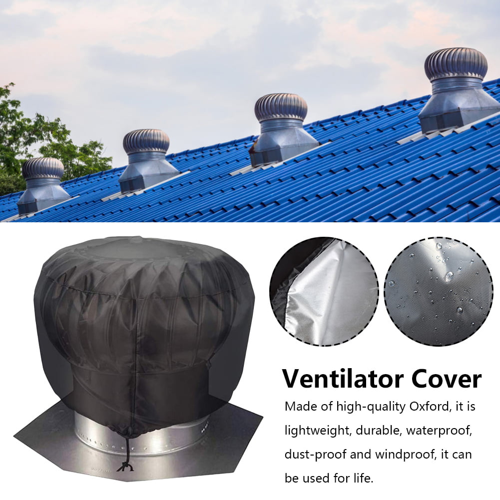Turbine Vent Cover Outdoor Roof Wind Heavy Duty Weather Protection Fabric Canvas 