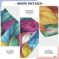 thumbnail image 6 of FORMRS Kids Pajama Pants with Pockets Size 13-14Y Boys Lounge Sleep Bottoms, Vibrant Leaves Pattern, 6 of 8