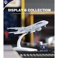 thumbnail image 5 of PRIYAL 1/400 for Germany A380 Airplane Model (7-inch L) for Airbus A380 Plane Model Kits with Pre-Built Aircraft Landing Gear and Display Stand for Adults Planes Aviation Gifts or Collection, 5 of 7